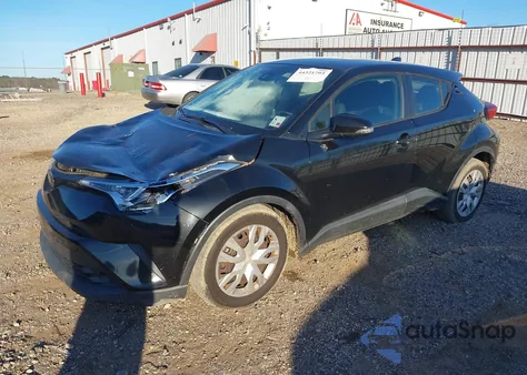 2019 Toyota C-Hr Le from USA, damaged, VIN JTNKHMBX0K1013567